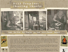 Tablet Screenshot of billtraylorchasingghosts.com